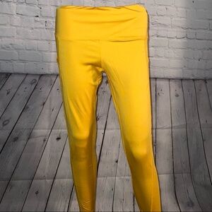 Los Ojos Yellow Leggings size M